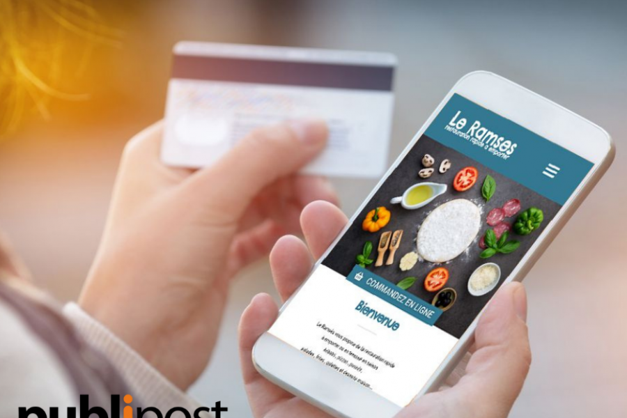 refonte-agence-publipost-site internet-restaurant-vente à emporter